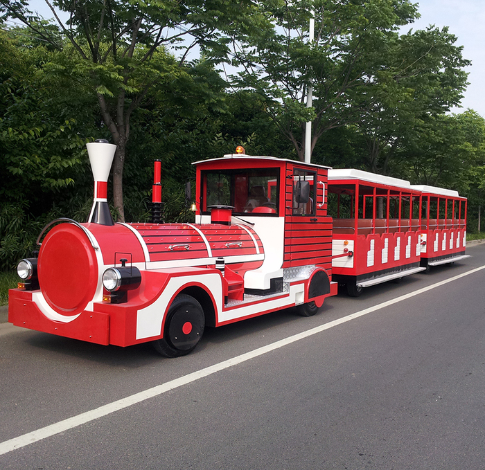 燃油电动小火车